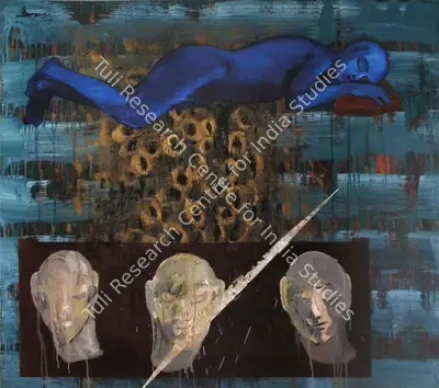 G.R. Iranna (Artist), Untitled, 2004, Painting