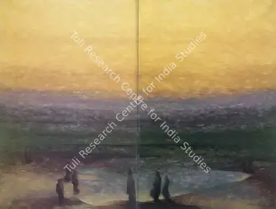 Sabavala, Jehangir (Artist). In the World's Afterlight. Oil on Canvas, 1963 | The Crucible of Painting | Painting | FineArts | 00182412