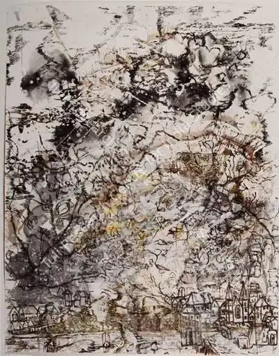 Jayashree Chakravarty (Artist), Untitled, 2005, Painting