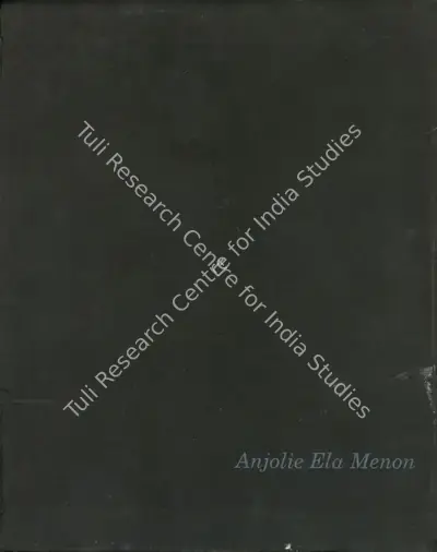 Anjolie Ela Menon (Artist), Anjolie Ela Menon, 1996, Solo Exhibition Catalogue