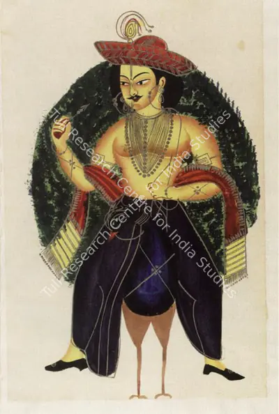 Unknown (Artist), Kartikeya, 1860, Painting