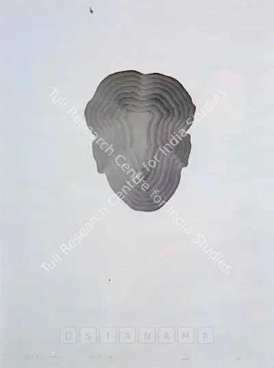 A. Balasubramaniam (Artist), Untitled (Self), 2005, Painting