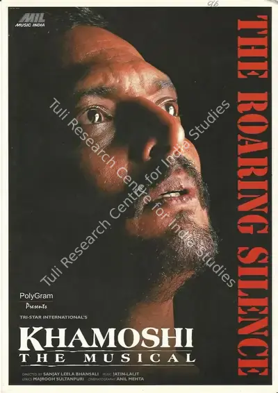Sibte Hasaan Rizvi (Producer), Khamoshi, 1996, Song-Synopsis Booklet