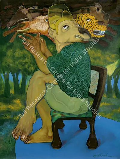 Viraj Naik (Artist), Untitled, Painting