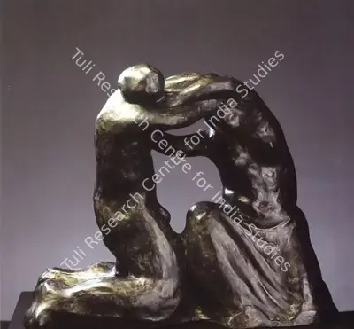 Prodosh Dasgupta (Artist), Devil and Dame, Sculpture
