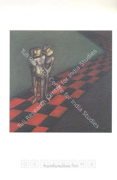 Rabin Mondal (Artist), After the Fall, 2005, Solo Exhibition Invitation