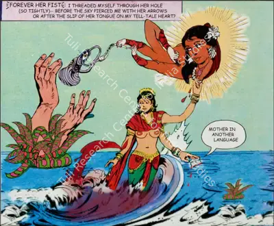 Chitra Ganesh (Artist), Forever Her Fist, 2006, Print