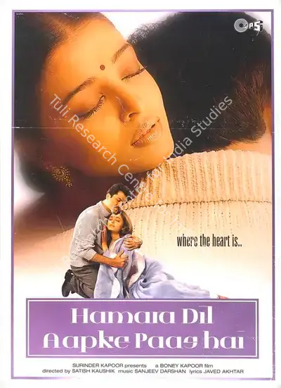 Boney Kapoor (Producer), Hamara Dil Aapke Paas Hai, 2000, Full Sheet Poster