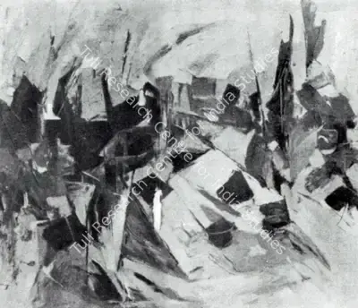 Triloke Kaul (Artist), Painting, Painting