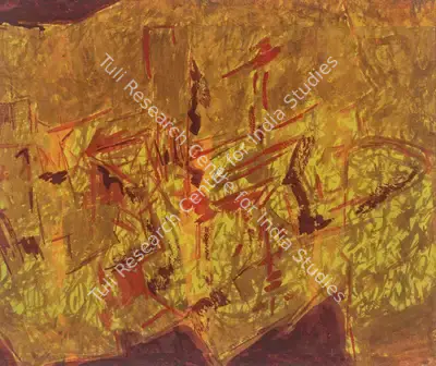 Nasreen Mohamedi (Artist), Untitled, 1972, Painting