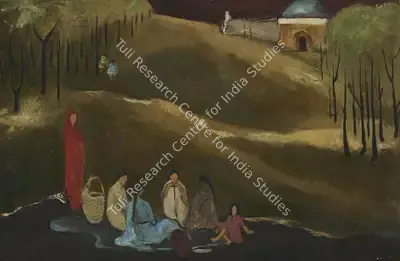 Paramjit Singh (Artist), Untitled, 1960, Painting