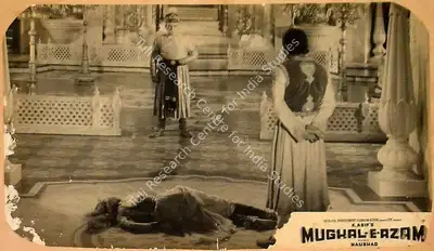 R.D. Mathur (Cinematographer), Mughal E Azam, 1960, Lobby Card