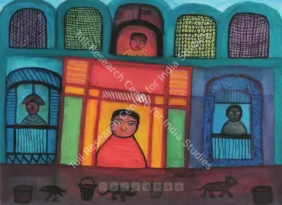 Madhavi Parekh (Artist), Windows, Painting
