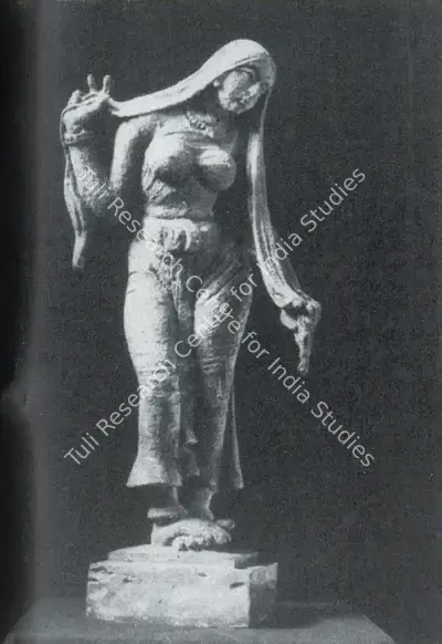 D.P. Roy Chowdhury (Artist), After the Bath, Sculpture