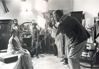 Nemai Ghosh (Still Photographer), Agantuk, 1991, Working Still