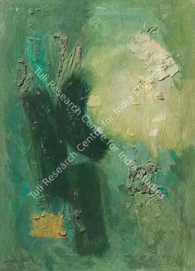 Biren De (Artist), Conjunction, 1961, Painting