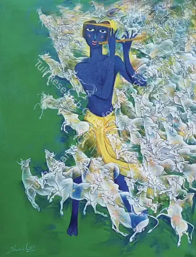 Shail Choyal (Artist), Untitled, 2017, Painting