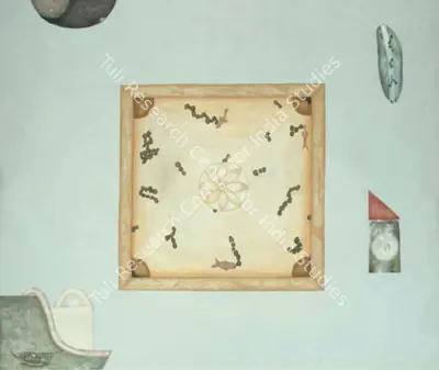 Barwe, Prabhakar (Artist). Solitary Reaper - Carrom, 1993 | Painting, Ch.NeY/21.09.05, 1993