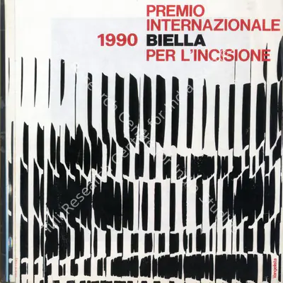 Arun Bose (Artist), International Award Biella for Engraving, 1990, Solo Exhibition Catalogue