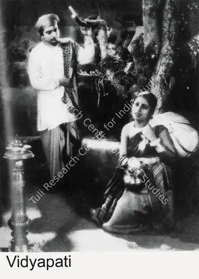 Debaki Bose (Director), Vidyapati, 1937, Postcard