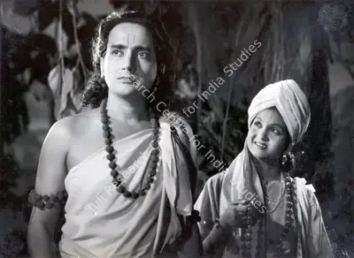 Dhirubhai Desai (Producer), Shuk Rambha, 1953, Photographic Still