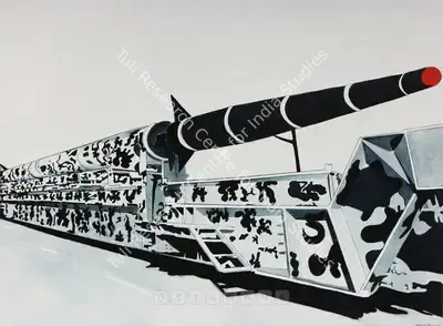 Surendran Nair (Artist), Darwaza Kholo, 2004, Painting