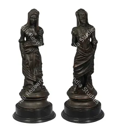 Roy Chowdhury, D.P. (Artist). Ardhanarishshvara, n.d. | Sculpture, De.Onl/27.08.22, 2022 · DeRivaz & Ives