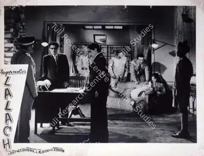 L.N. Desai (Producer), Lalach, 1960, Lobby Card