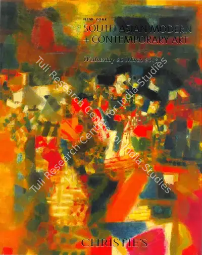Christie's (Auction House), South Asian Modern and Contemporary Art, 2013, Auction Catalogue