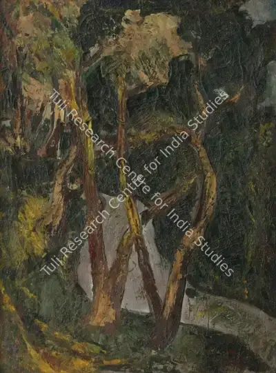 Avinash Chandra (Artist), Untitled, 1950, Painting