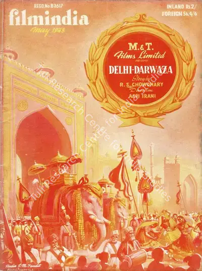 Baburao Patel (Editor), Filmindia, 1948, Magazine