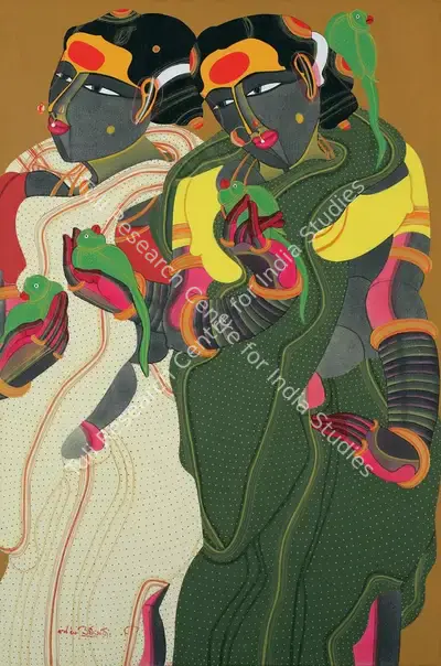 Thota Vaikuntam (Artist), Untitled, 2009, Painting