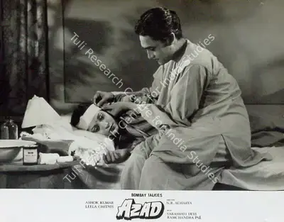 Himanshu Rai (Producer), Azad, 1940, Lobby Card