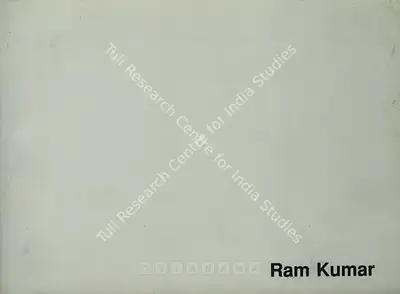 Ramkumar (Artist), Ramkumar, 1993, Solo Exhibition Catalogue