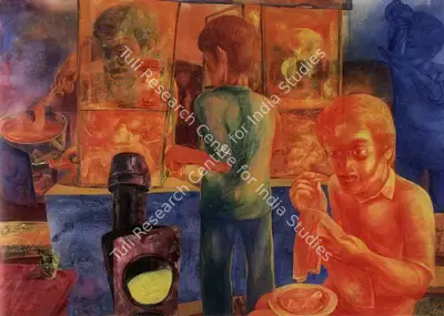 Binod Sharma (Artist), Untitled, 1992, Painting