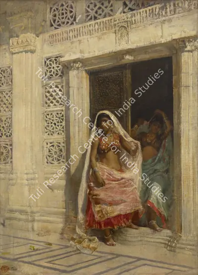 Edwin Lord Weeks (Artist), Two Nautch Girls, 1885, Painting