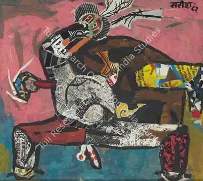 Satish Gujral (Artist), Untitled, 1967, Collage