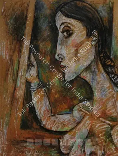 Paritosh Sen (Artist), Untitled, 1996, Drawing