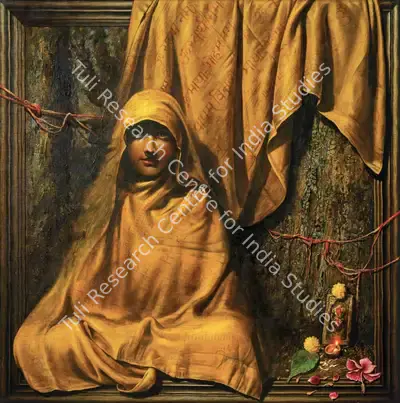 Vijender Sharma (Artist), Deification, 1999, Painting