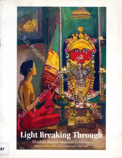 Elizabeth Brunner (Artist), Light Breaking Through, 2006, Solo Exhibition Invitation