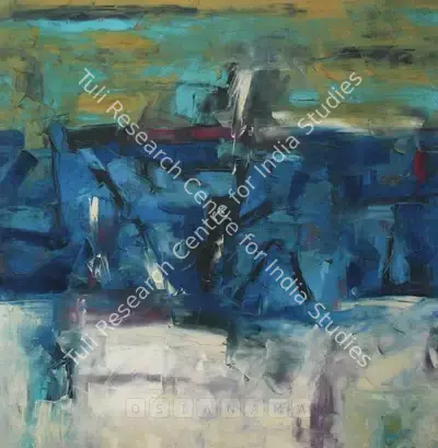 K.M. Adimoolam (Artist), Untitled, 1999, Painting