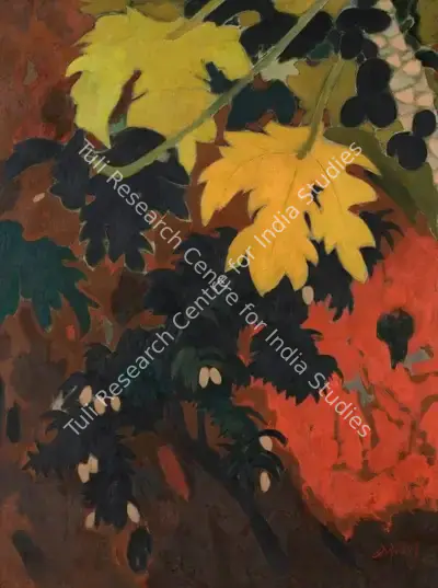 N.S. Bendre (Artist), Untitled, 1971, Painting