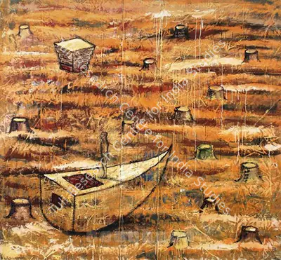 G.R. Iranna (Artist), Untitled, Painting
