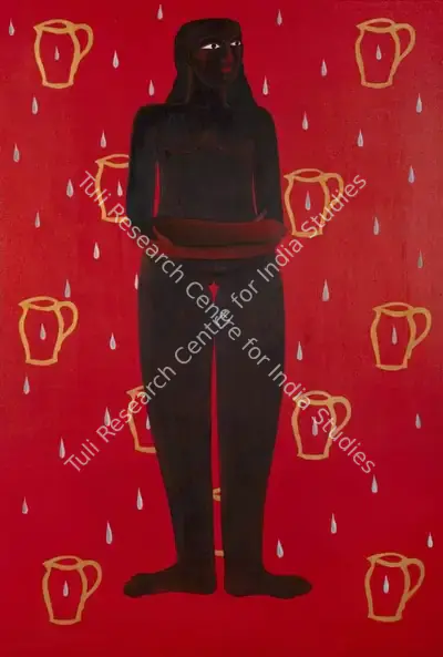 Rodwittiya, Rekha (Artist). Untitled, 1999 | Painting, AG.Mum/30.09.25, 2025 · Asta Guru