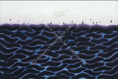 Sohan Qadri (Artist), Untitled, 1996, Painting
