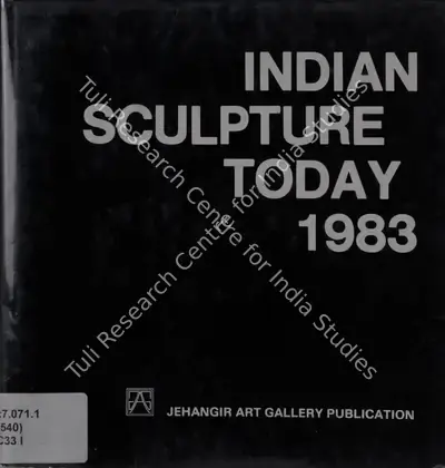 Ram Chatterjee (Editor), Indian Sculpture Today 1983, 1983, Edited Book