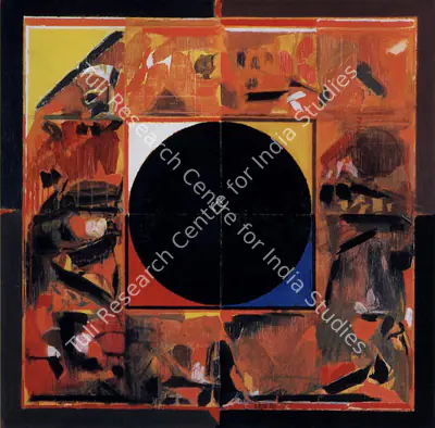 Raza, S.H. (Artist). Bindu. Oil on canvas, 1982 | Painting | FineArts | 00371297