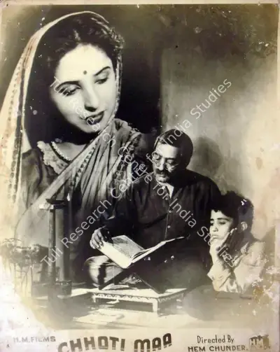 Hem Chunder (Director), Chhoti Maa, 1952, Lobby Card