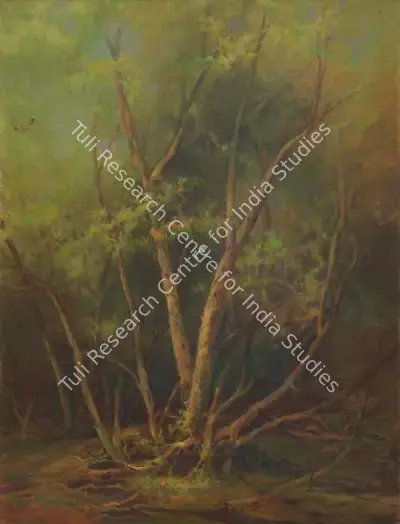 Ustad Allah&nbsp;Bukhsh (Artist), Untitled (Tree), Painting