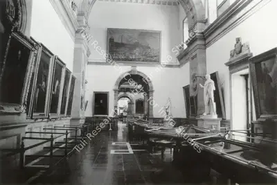 Johnston and Hoffmann (Photographer), The Portrait Gallery of the Victoria Memorial Halll, 1922, Contemporary Photograph